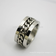 Guangdong Custom Stainless Steel Chain Ring For Men